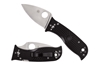 Picture of Spyderco LIL' TEMPERANCE 3 FRN BLACK PLAIN C69PBK3