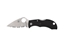 Picture of Spyderco MANBUG FRN BLACK LEAF SERRATED MBKLFS