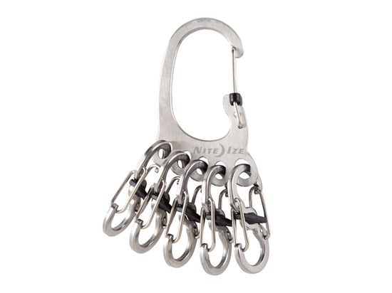 Picture of Niteize BIGFOOT LOCKER KEYRACK Stainless KLKBF-11-R6