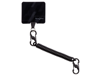 Immagine di Niteize HITCH PHONE ANCHOR AND TETHER Black HPAT-01-R7