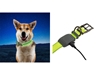 Immagine di Niteize NITEDOG RECHARGEABLE LED COLLAR LARGE Lime NDCRL-17-R3