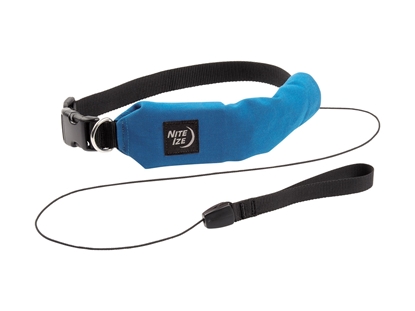 Picture of Niteize RADDOG ALL-IN-ONE COLLAR+LEASH LARGE Blue RRLL-03-R3