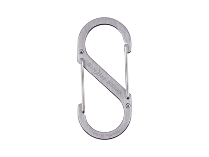 Picture of Niteize S-BINER DUAL CARABINER #4 SS Stainless SB4-03-11