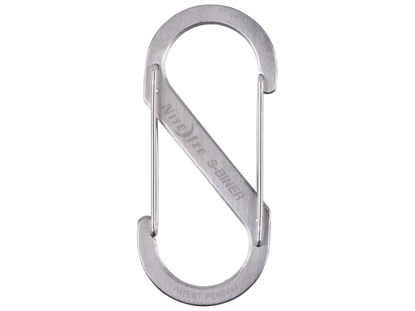Picture of Niteize S-BINER DUAL CARABINER #5 SS Stainless SB5-03-11
