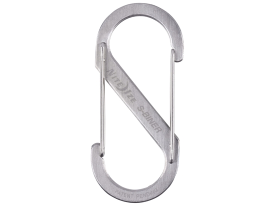 Immagine di Niteize S-BINER DUAL CARABINER #5 SS Stainless SB5-03-11