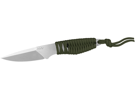 Picture of ANV Knives P100 STONEWASH OLIVE PARACORD ANVP100-004