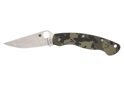 Picture of Spyderco MILITARY G-10 CAMO PLAIN C36GPCMO2