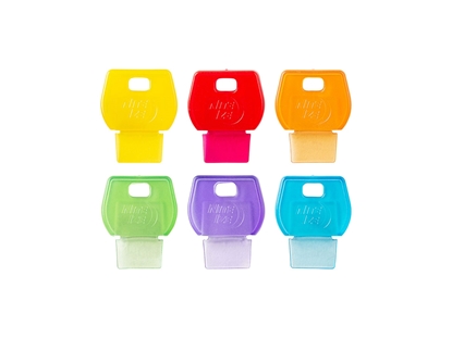Picture of Niteize IDENTIKEY COVERS 6PZ KID2-A1-6R7