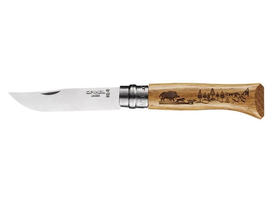 Immagine di Opinel ANIMALIA N°08 INOX "CINGHIALE" (002331)