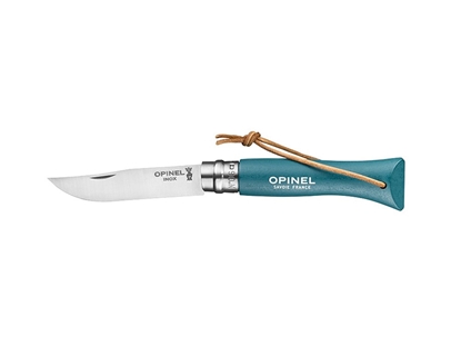 Picture of Opinel TRADIZIONE N°06 INOX BAROUDEUR "TURQUOISE" (002200)
