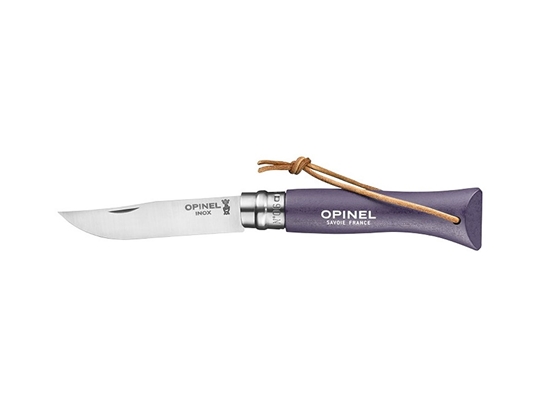 Immagine di Opinel TRADIZIONE N°06 INOX BAROUDEUR "VIOLET GRIS" (002204)