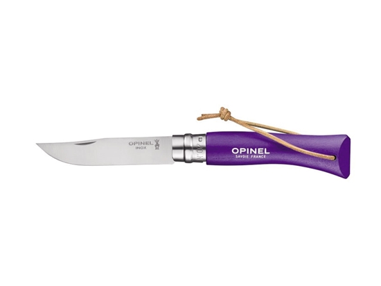 Immagine di Opinel TRADIZIONE N°07 INOX BAROUDEUR "VIOLET" (002205)