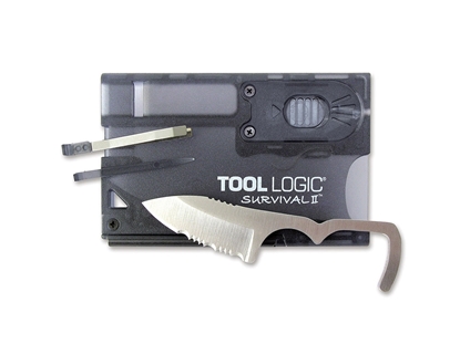 Picture of Tool Logic SURVIVAL CARD II  W/RED LED LIGHT SVC2