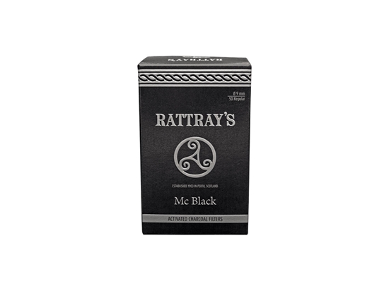 Picture of Rattray's MC BLACK FILTRO X PIPA CARBONE ATTIVO 9 mm 50 pz (50100)