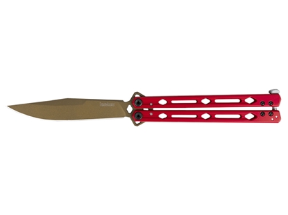 Picture of Kershaw LUCHA RED BRONZE BLADE 5150REDBRZ