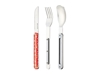 Picture of Akinod MAGNETIC STRAIGHT CUTLERY 12H34 MIRROR Hélianthème Rouge