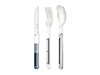 Immagine di Akinod MAGNETIC STRAIGHT CUTLERY 12H34 MIRROR Marinière Bleue