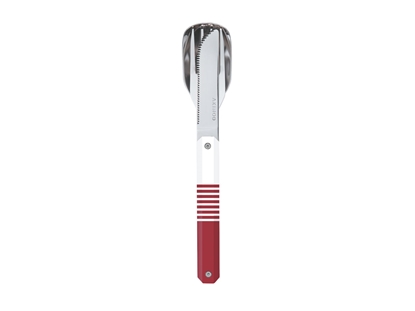 Picture of Akinod MAGNETIC STRAIGHT CUTLERY 12H34 MIRROR Marinière Rouge