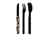 Picture of Akinod MAGNETIC STRAIGHT CUTLERY 12H34 BLACK MIRROR Camo Vert