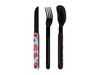 Picture of Akinod MAGNETIC STRAIGHT CUTLERY 12H34 BLACK MIRROR Groseille