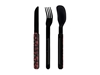 Immagine di Akinod MAGNETIC STRAIGHT CUTLERY 12H34 BLACK MIRROR Namazu