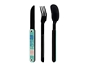 Immagine di Akinod MAGNETIC STRAIGHT CUTLERY 12H34 BLACK MIRROR NYC