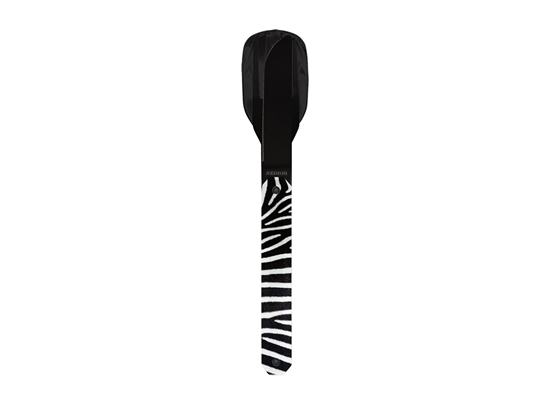 Immagine di Akinod MAGNETIC STRAIGHT CUTLERY 12H34 BLACK MIRROR Zèbre