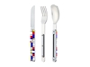 Immagine di Akinod MAGNETIC STRAIGHT CUTLERY 12H34 MIRROR Abstraction