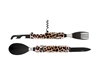 Immagine di Akinod MULTIFUNCTION CUTLERY 13H25 BLACK MIRROR Leopard