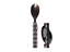 Immagine di Akinod MULTIFUNCTION CUTLERY 13H25 BLACK MIRROR Tartan Bleu