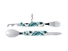 Immagine di Akinod MULTIFUNCTION CUTLERY 13H25 MIRROR Ukiyo-e