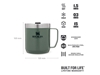 Picture of Stanley CLASSIC LEGENDARY CAMP MUG 12oz /350ml Hammertone Green