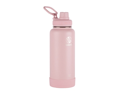 Picture of Takeya ACTIVES SPOUT INSULATED BOTTLE 32oz / 950ml Blush (51035)