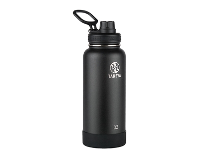 Picture of Takeya ACTIVES SPOUT INSULATED BOTTLE 32oz / 950ml Onyx (51020)