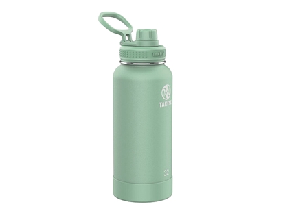 Picture of Takeya ACTIVES SPOUT INSULATED BOTTLE 32oz / 950ml Cucumber (51851)