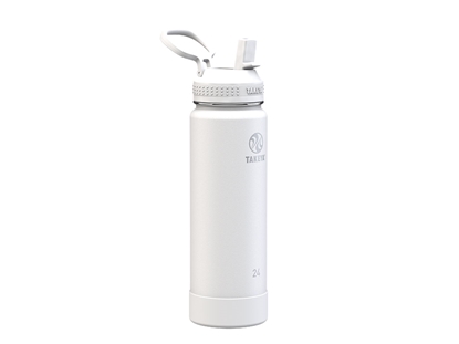 Picture of Takeya ACTIVES STRAW INSULATED BOTTLE 24oz / 700ml Arctic (51220)