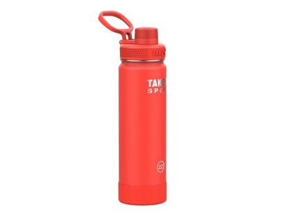 Picture of Takeya SPORT COPPER SPOUT INSULATED BOTTLE 22oz / 650ml Pro Fire (52316)