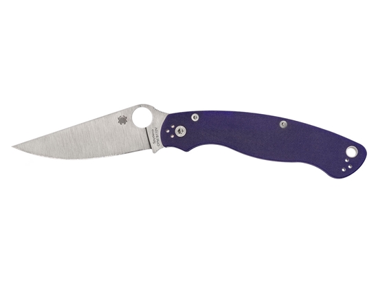 Immagine di Spyderco MILITARY 2 G-10 DARK BLUE CPM S110V PLAIN C36GPDBL2