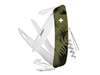 Picture of Swiza C07 CAMOUFLAGE SCISSORS Olive Fern (KNI.0110.2050)