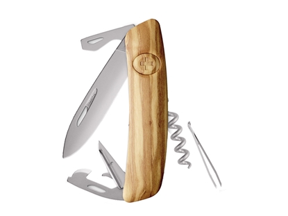 Picture of Swiza D03 AM Wood Olive (KNI.0036.6310)