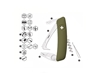 Immagine di Swiza HO03 HORSE & TICK TOOL Olive (KHO.0070.1050)