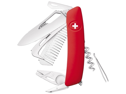 Picture of Swiza SH09R-HTT HORSE & TICK TOOL Red (KNI.0160.1000)