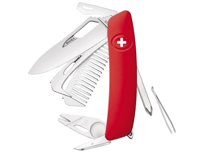 Picture of Swiza SH10R-HTT HORSE & TICK TOOL Red (KSH.0140.1000)