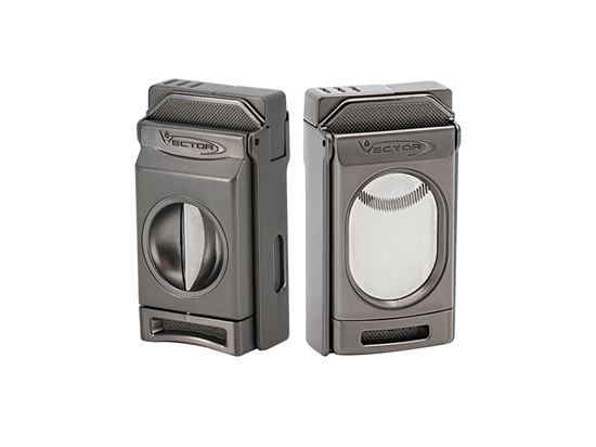 Immagine di Vector ACCENDISIGARI SWITCH W/INTERCHANGEABLE CUTTER 02 Gunmetal Satin