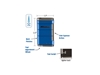 Immagine di Xikar ACCENDISIGARI ALLUME SINGLE (531BL) Reef Blue