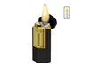 Immagine di Xikar ACCENDISIGARI MERIDIAN TRIPLE SOFT FLAME (600BKGD) Black & Gold