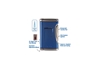 Immagine di Xikar ACCENDISIGARI XIDRIS SINGLE (541BL) Cobalt Blue