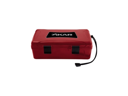 Picture of Xikar UMIDIFICATORE DA VIAGGIO X 10 SIGARI (210RDXI) Red