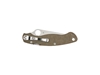 Picture of Spyderco MILITARY 2 BROWN CANVAS MICARTA CPM CRUWEAR C36MPCW2