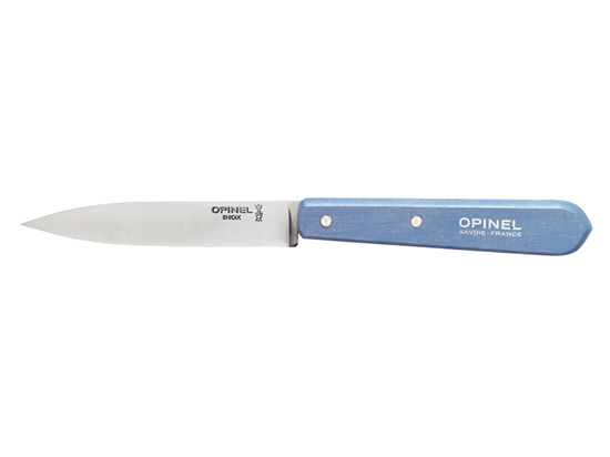 Immagine di Opinel ESSENTIELS N°112 SPELUCCHINO (Paring knife) "AZUR" CM 10 (001917)